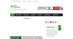 Desktop Screenshot of hempinformer.com
